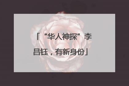 “华人神探”李昌钰，有新身份