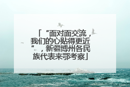 “面对面交流，我们的心贴得更近”，新疆博州各民族代表来鄂考察