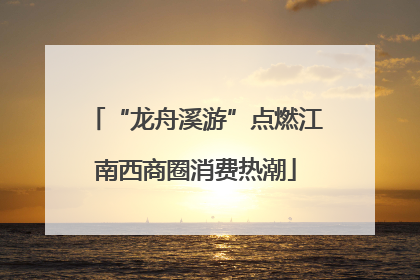 “龙舟溪游”点燃江南西商圈消费热潮