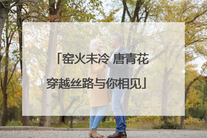 窑火未冷 唐青花穿越丝路与你相见