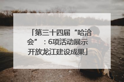 第三十四届“哈洽会”：6项活动展示开放龙江建设成果