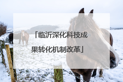 临沂深化科技成果转化机制改革