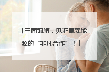 三面锦旗，见证振森能源的“非凡合作”！