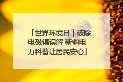 世界环境日｜破除电磁辐误解 新疆电力科普让居民安心