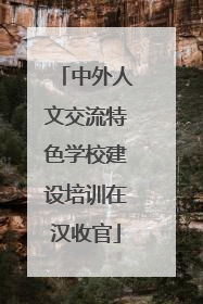中外人文交流特色学校建设培训在汉收官