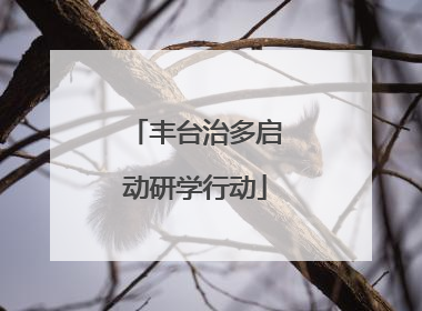 丰台治多启动研学行动