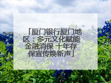 厦门银行厦门地区：多元文化赋能金融消保 十年存保宣传焕新声
