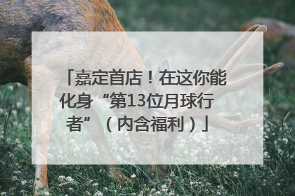 嘉定首店！在这你能化身“第13位月球行者”（内含福利）