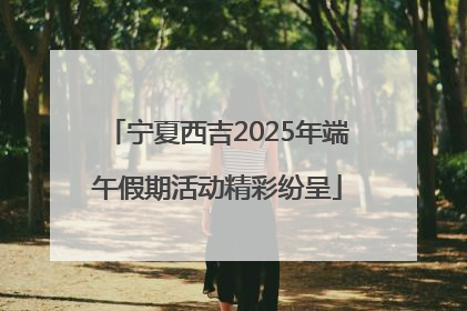 宁夏西吉2025年端午假期活动精彩纷呈