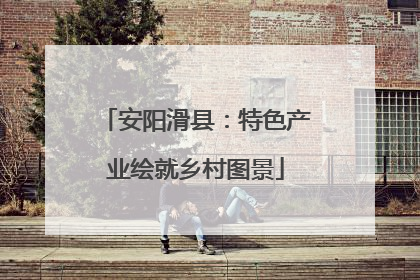 安阳滑县：特色产业绘就乡村图景