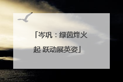 岑巩：绿茵烽火起 跃动展英姿