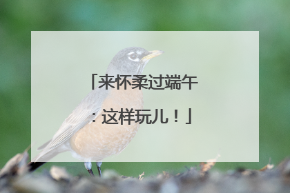 来怀柔过端午：这样玩儿！