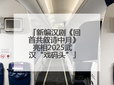 新编汉剧《回首共叙诗中月》亮相2025武汉“戏码头”
