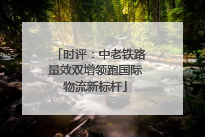 时评：中老铁路量效双增领跑国际物流新标杆