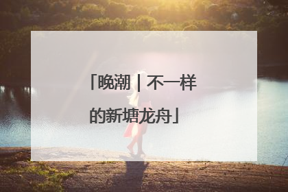 晚潮｜不一样的新塘龙舟