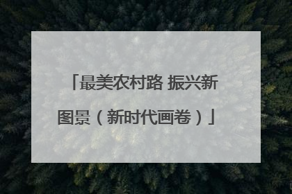 最美农村路 振兴新图景（新时代画卷）