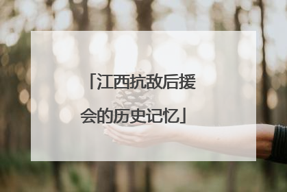 江西抗敌后援会的历史记忆