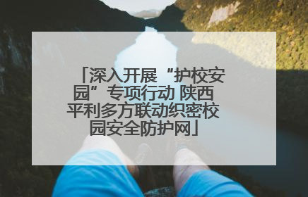 深入开展“护校安园”专项行动 陕西平利多方联动织密校园安全防护网