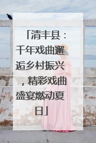 清丰县：千年戏曲邂逅乡村振兴，精彩戏曲盛宴燃动夏日