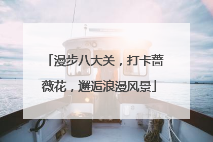 漫步八大关，打卡蔷薇花，邂逅浪漫风景