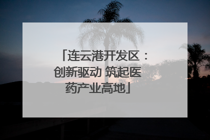 连云港开发区：创新驱动 筑起医药产业高地