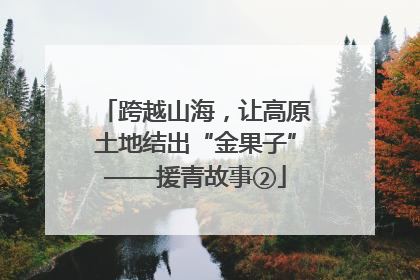 跨越山海，让高原土地结出“金果子”——援青故事②