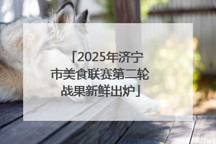 2025年济宁市美食联赛第二轮战果新鲜出炉
