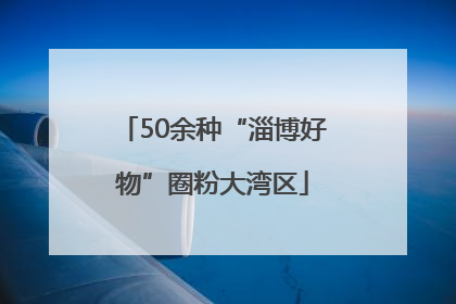 50余种“淄博好物”圈粉大湾区